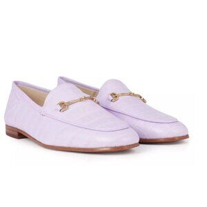 Sam Edelman Loraine Bit Loafer. Sz 7.5M. Misty Lilac, crocodile prnt. Never worn
